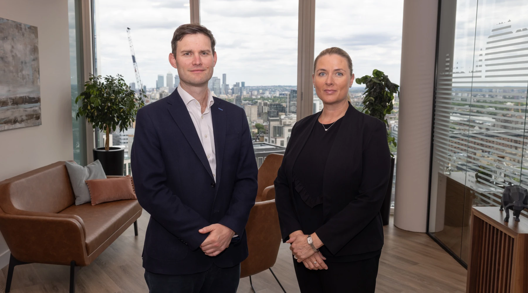 Two international lawyers