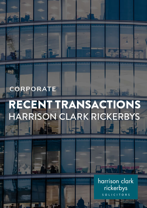 Corporate – Recent Transactions