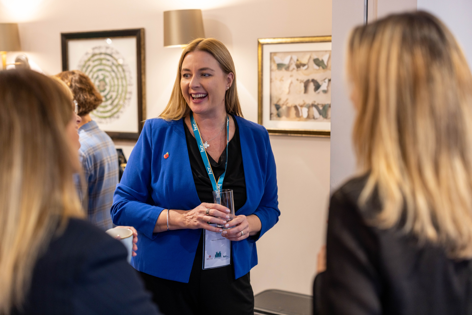 One of our partners having a conversation at a previous LEI conference.