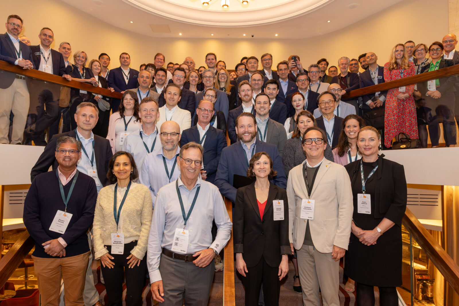 Multiple LEI member firms together