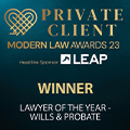 Modern Law Awards 2023 – Lawyer of the Year – Wills & Probate