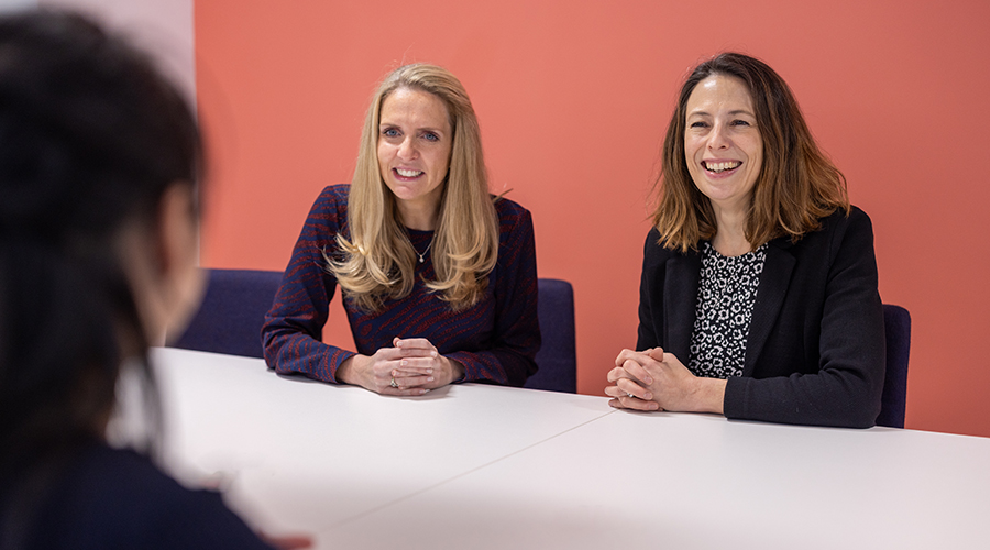 Adult Social Care Solicitors talking to a client