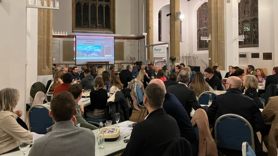 Our HCR x Wintercomfort Quiz Night at St Paul’s Church