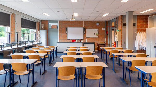 Picture of a school classroom