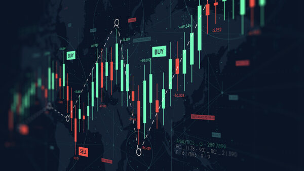 Image of financial growth on a chart