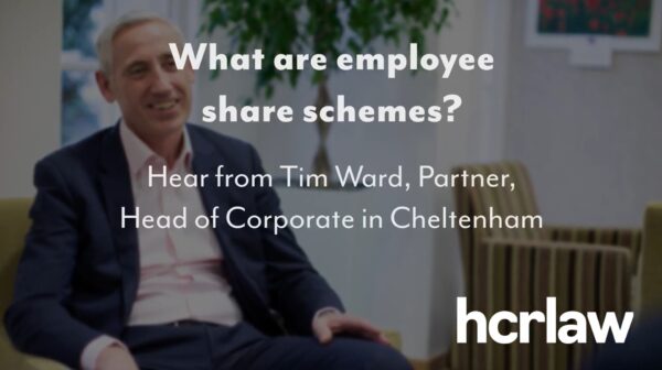 Photo title of Tim Ward discussing employee share schemes