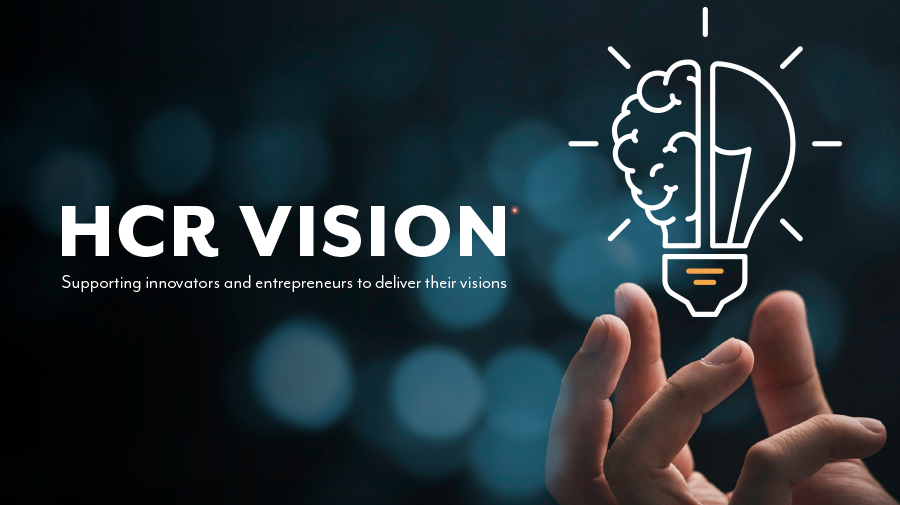 Banner for HCR vision event