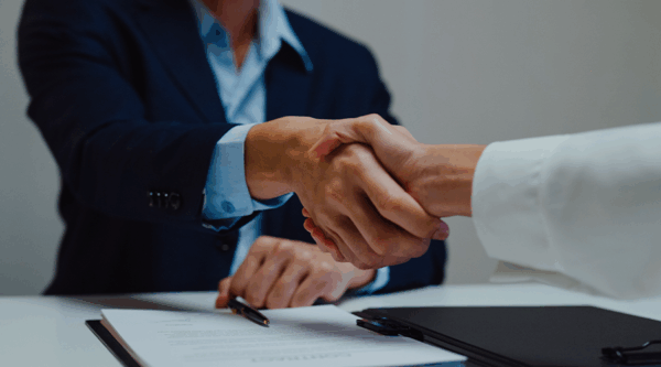 A handshake