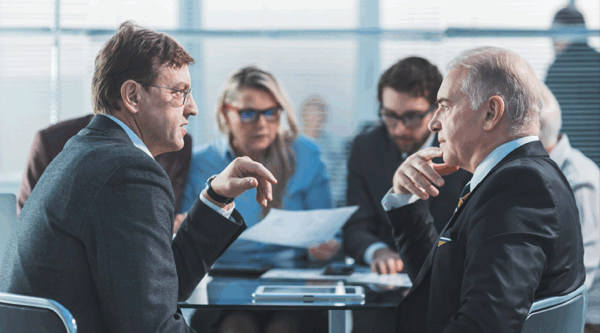 Image of a corporate dispute