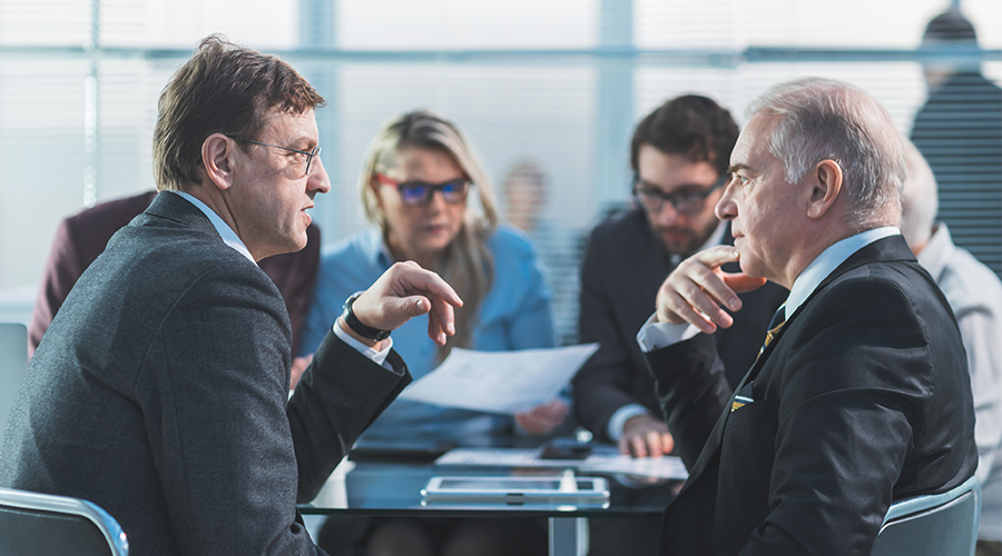 Image of a corporate dispute