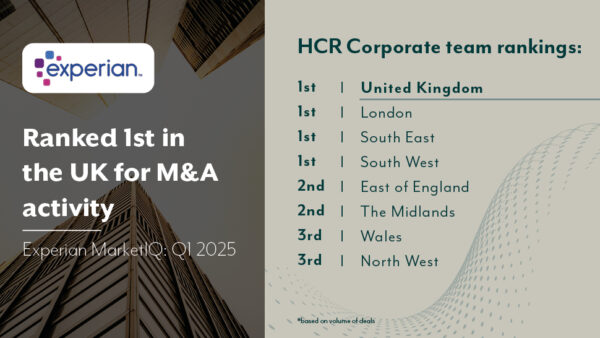 Our Experian rankings in May