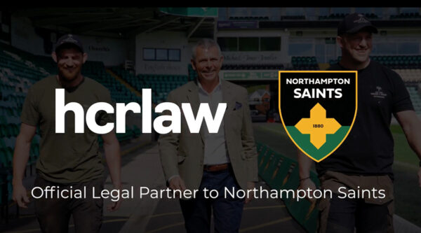 HCR Law is the official legal partner to the Northampton Saints
