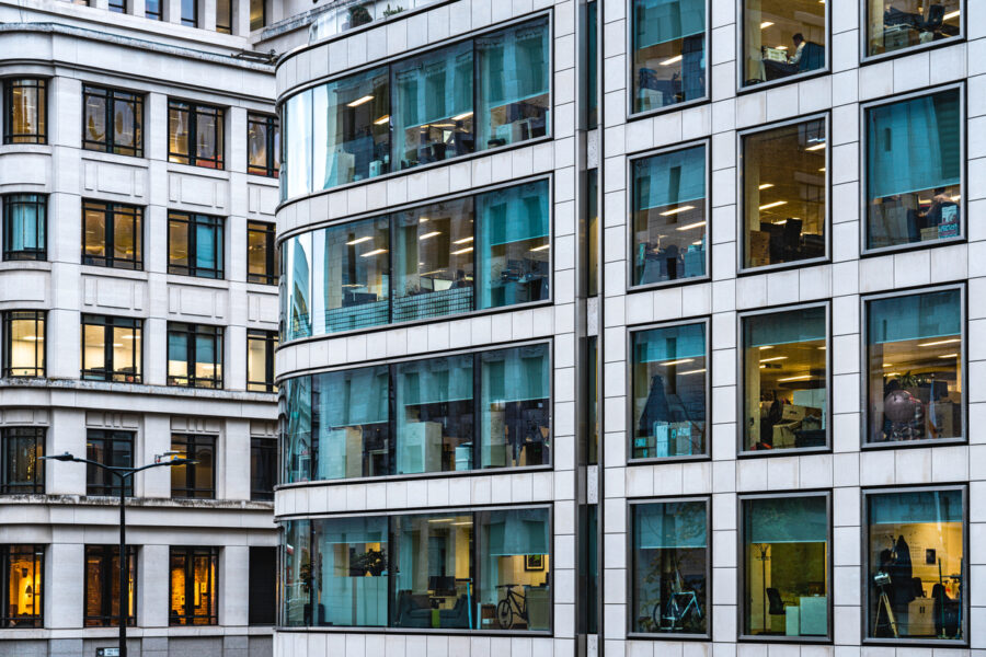 Photo of a commercial building
