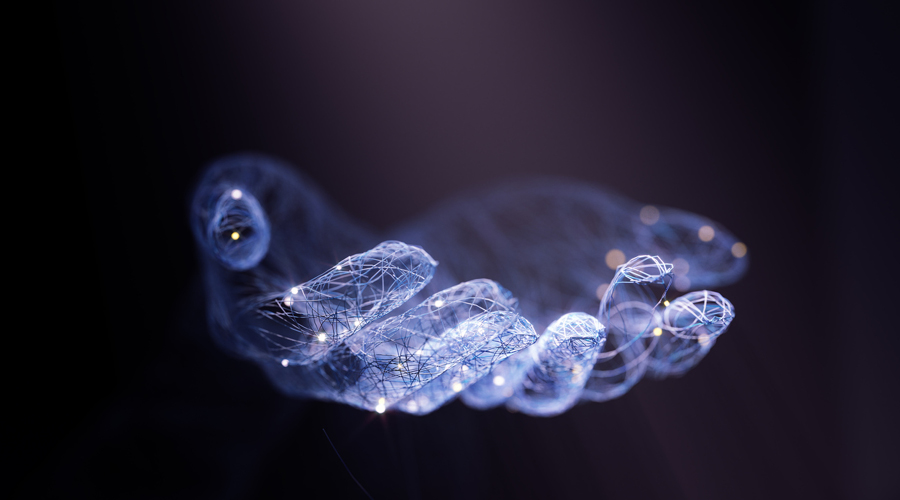 A 3d representation of hands