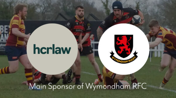 HCR are sponsors for Wymondham RFC