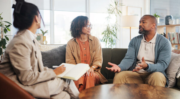 A mediation taking place