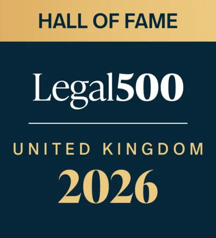 Legal 500 2026 – Hall of Fame