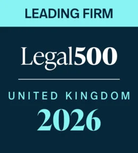 Legal 500 2026 – Leading Firm