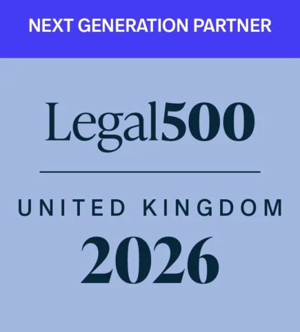 Legal 500 2026 – Next Generation Partner