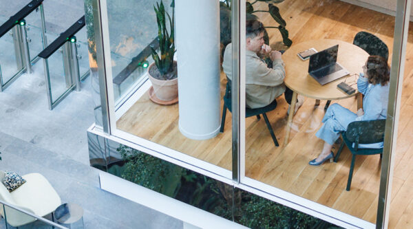 people in an office