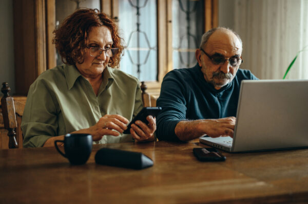 Two private clients making a digital legacy