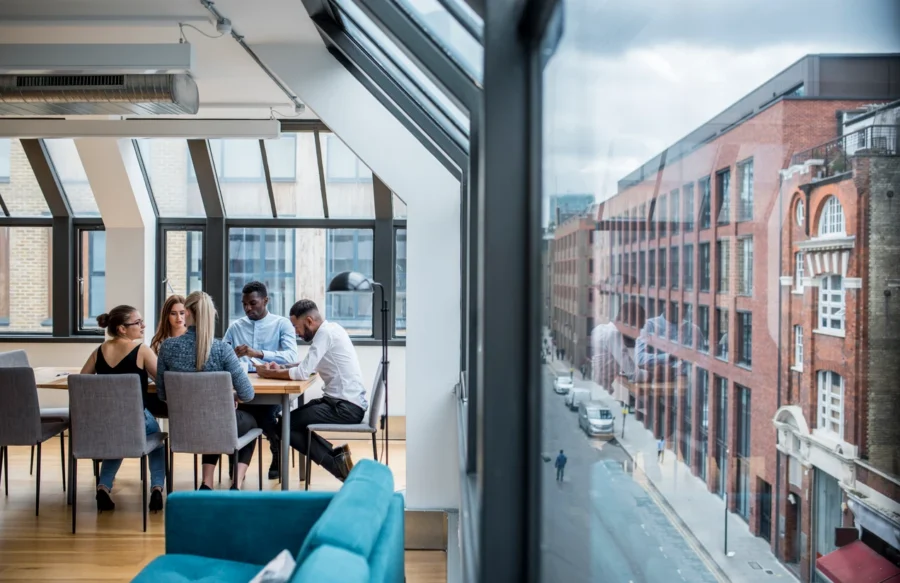 A British commercial premises