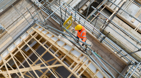 A building site for schools