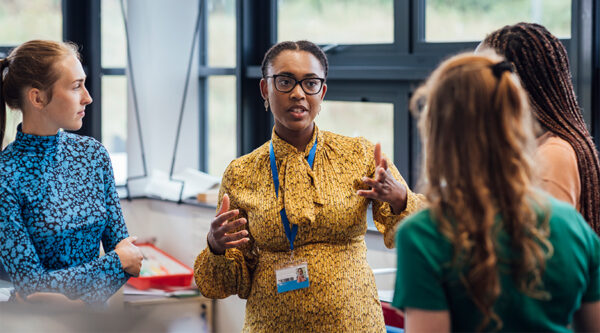 Some teachers at a school