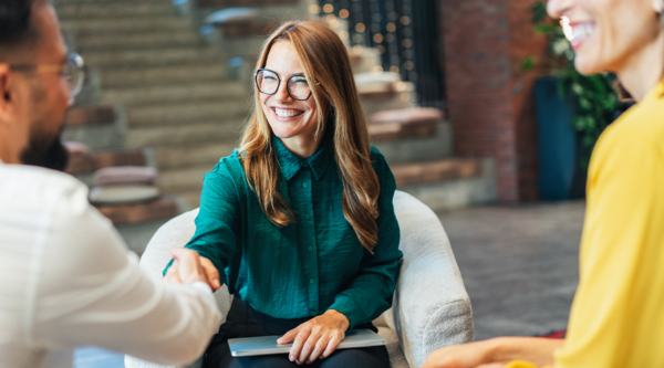 People having a planning meeting
