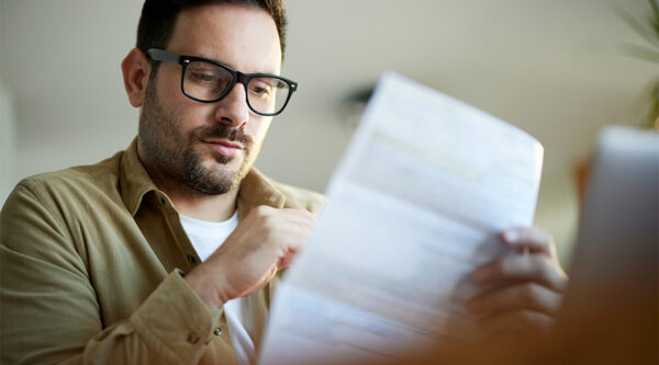 A man reading section 235 and 236