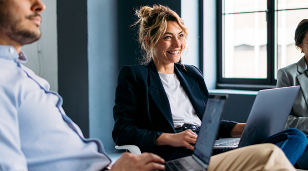 Conference delegates learning about the Employment Rights Act