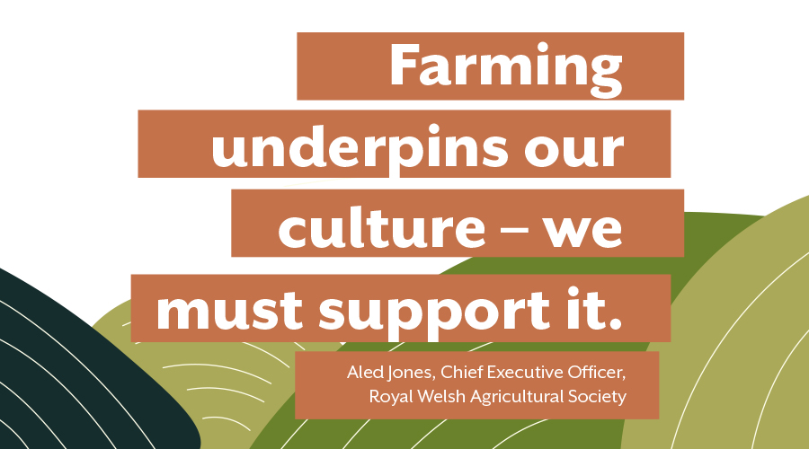 Farming underpins our culture and we must support it