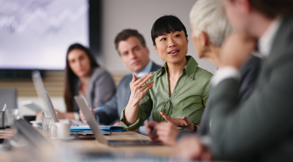 Group of people in a meeting