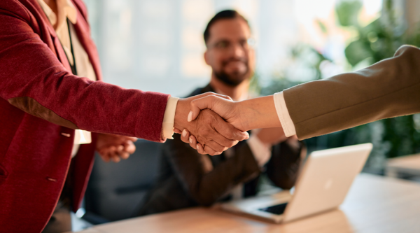 People shaking hands