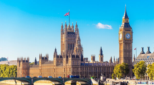 The houses of parliament
