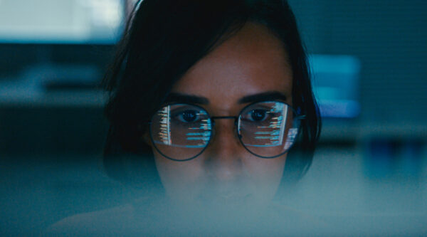 An in-housel lawyer checking their practice management system for matters