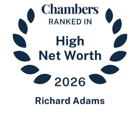 Ranked in High Net Worth Guide – Richard Adams