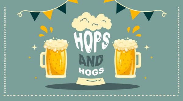 artwork for beer and hop festival