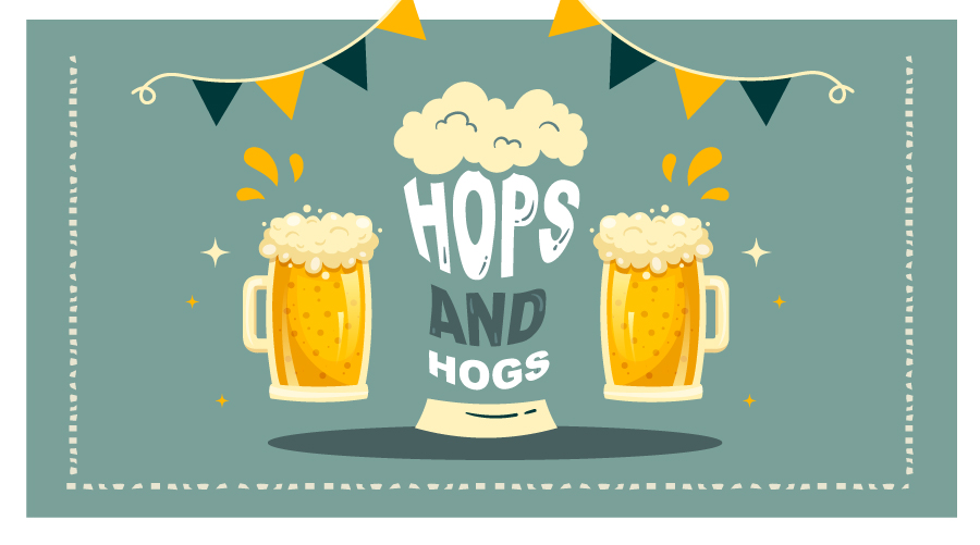 Hops and Hogs networking in Leamington Spa