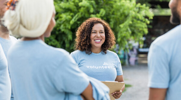 Charity workers