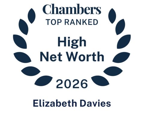 Ranked in High Net Worth Guide – Elizabeth Davies