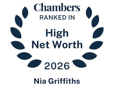 Ranked in High Net Worth Guide – Nia Griffiths