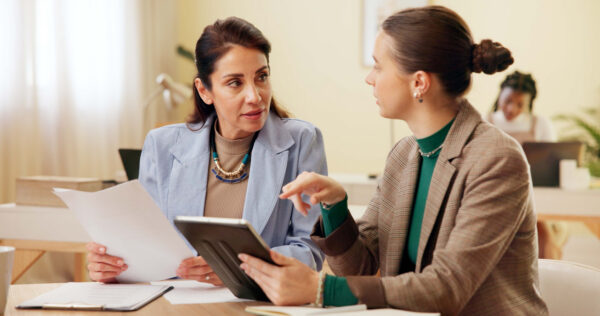 Two insurance adjustors
