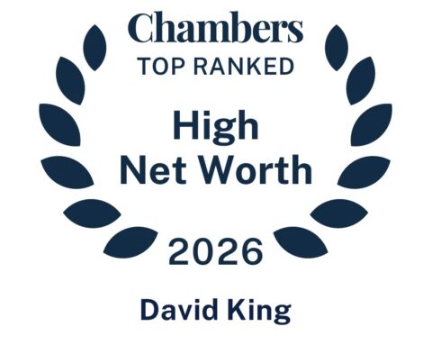 Ranked in High Net Worth Guide – David King