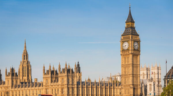 A skyline of London