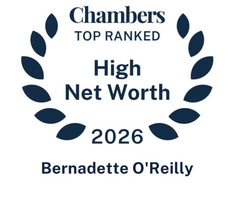 Ranked in High Net Worth Guide – Bernadette O’Reilly