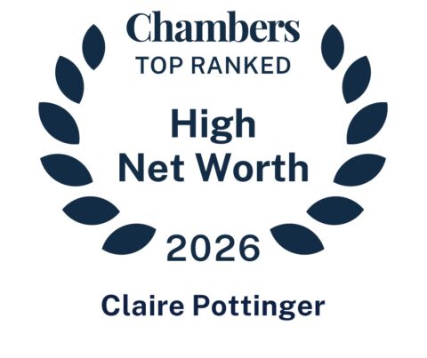 Ranked in High Net Worth Guide – Claire Pottinger