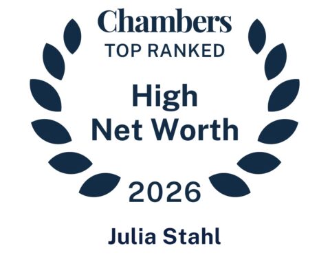 Ranked in High Net Worth Guide – Julia Stahl