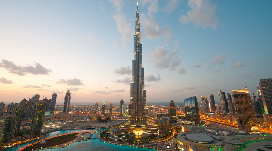 Skyline in Dubai